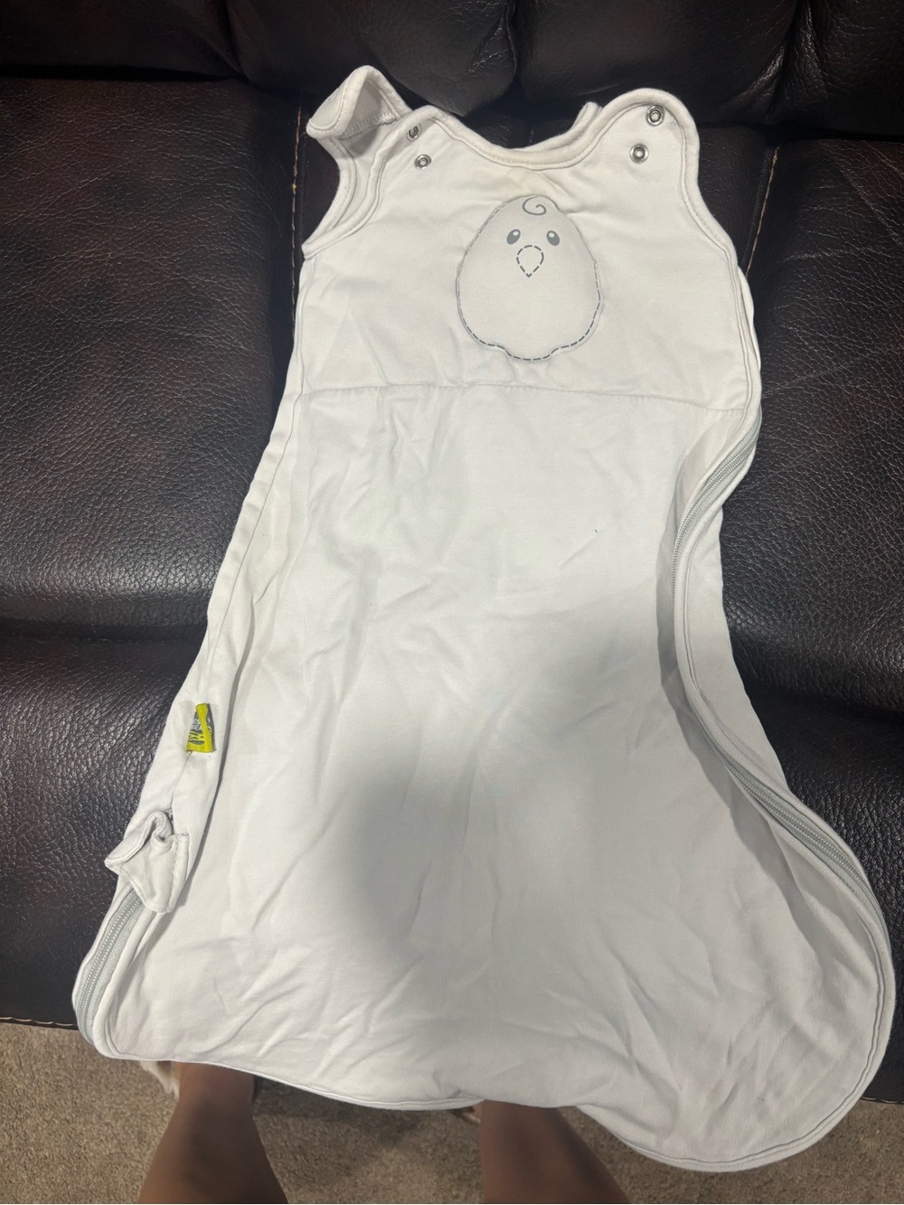 Nested bean sleep sack